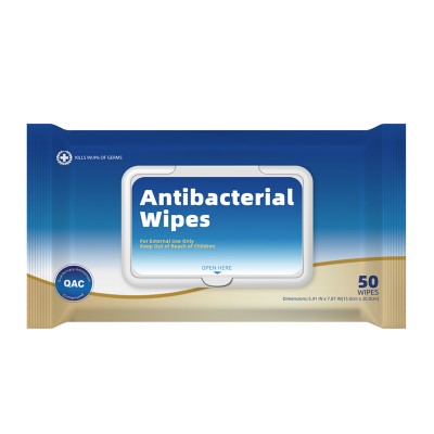 alcoholic box antibacterial face wipes