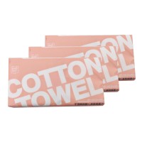 Wholesale 100% cotton 15*20cm OEM dry & wet dual use cotton facial tissue