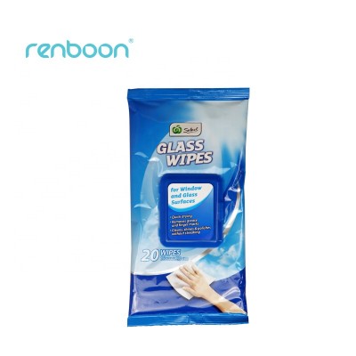 20pcs glass wet wipes