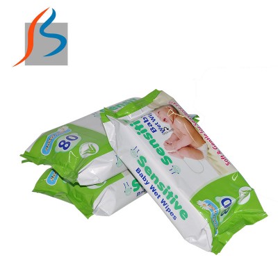 New style private label all natural biodegradable alcohol hand free baby wet towel