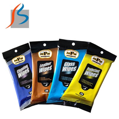 2014 high quality car interior dashboard washing clean wipes