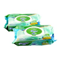 CE 50Pcs /80 Pcs 75% Alcohol Wipes 15*20  custom 45gsm Spunlace Cleaning Wet Wipes  machine